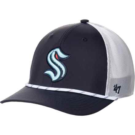 47 BRAND Seattle Kraken Burden Trucker Hat in Navy