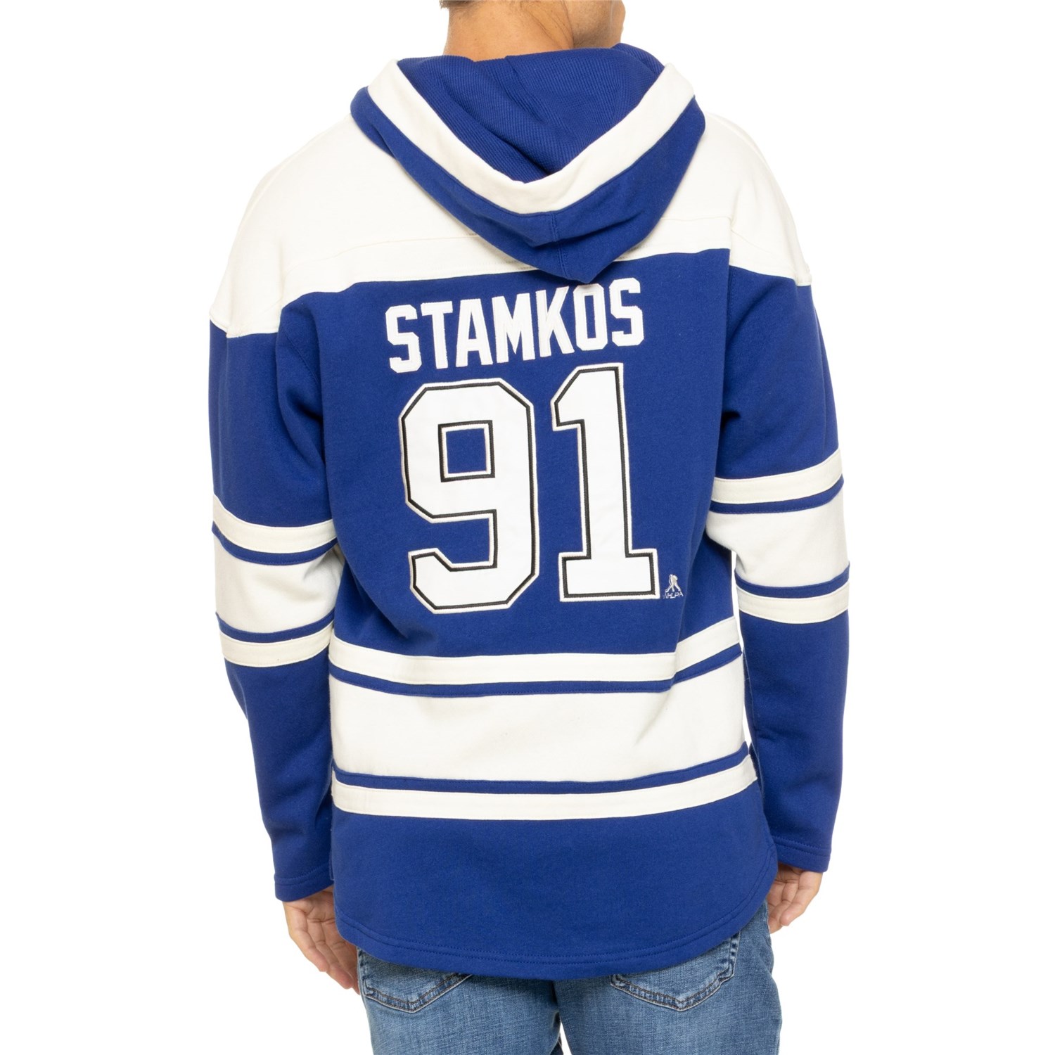 47 BRAND Steven Stamkos NHL Player Lacer Hoodie - Save 79%