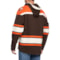 9TMPC_2 47Brand Cleveland Browns Historic Superior Lacer Hoodie