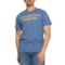 47Brand Golden State Warriors Premier Wordmark Franklin T-Shirt - Short Sleeve in Cadet Blue