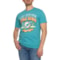 47Brand Miami Dolphins Arena Fade Franklin T-Shirt - Short Sleeve in Oceanic Teal