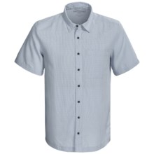 5.11 Tactical Covert Select Shirt - Short Sleeve (For Men) in Atlantic Blue Plaid - Closeouts