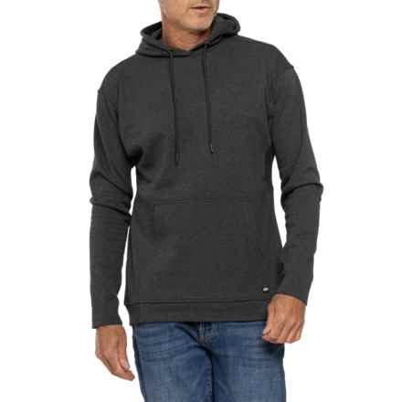 686 Everywhere Tech Performance Double Knit Hoodie in Heather Charcoal