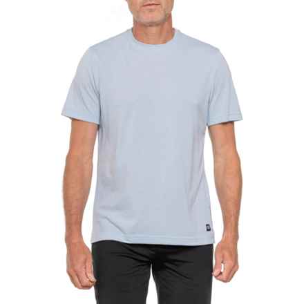 686 Everywhere Tech T-Shirt - Short Sleeve in Blue Fog