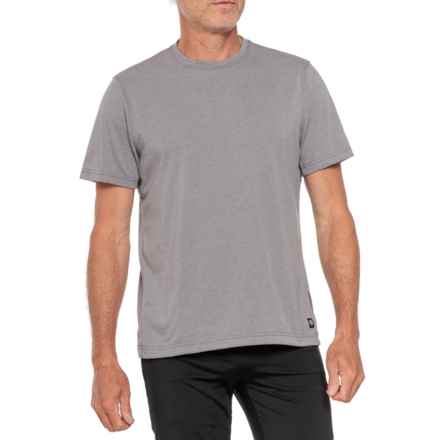 686 Everywhere Tech T-Shirt - Short Sleeve in Heather Charcoal