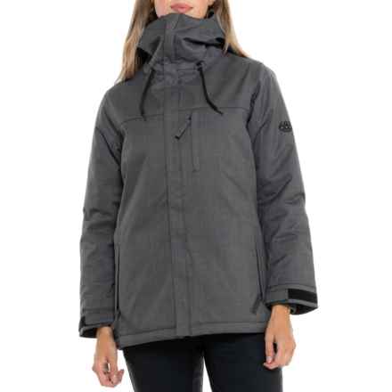 686 Solaris Snowboard Jacket - Waterproof, Insulated in Charcoal