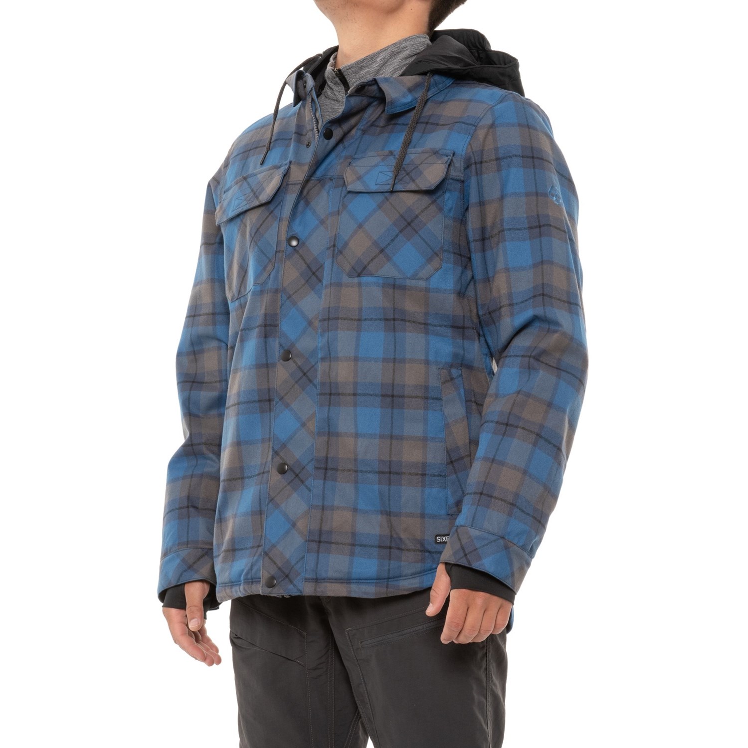woodland blue jacket