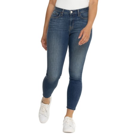 7 for All Mankind Skinny Ankle Jeans in Classic Medium Blue