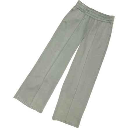 90 Degree by Reflex Big Girls Dahlia Wide-Leg Pants in Agave Green