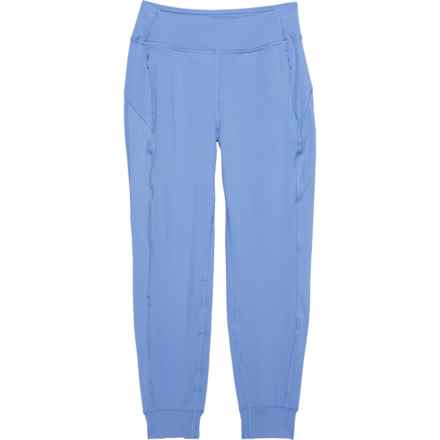 90 Degree by Reflex Big Girls Interlock Greenwich Wide Joggers in Persian Jewel