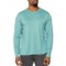 90 Degree by Reflex Crew Neck T-Shirt - Long Sleeve in Oil Blue