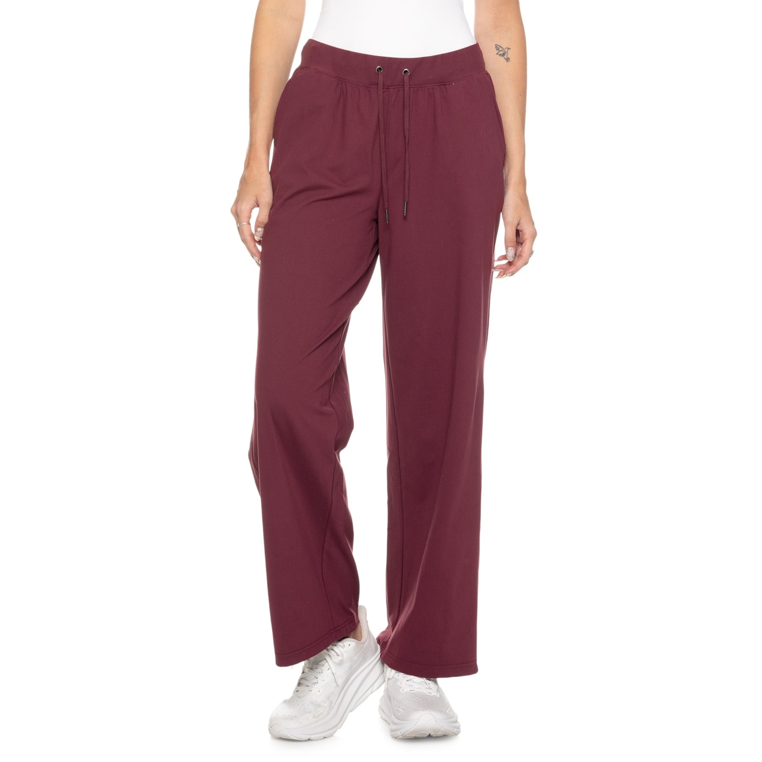 90 Degree by Reflex Hampton Sport Interlock Knit Wide-Leg Pants