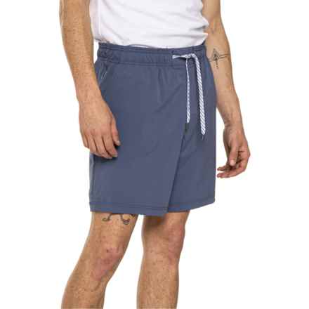 90 Degree by Reflex Landon Warpstream Microtek Shorts - 7” in Indigo