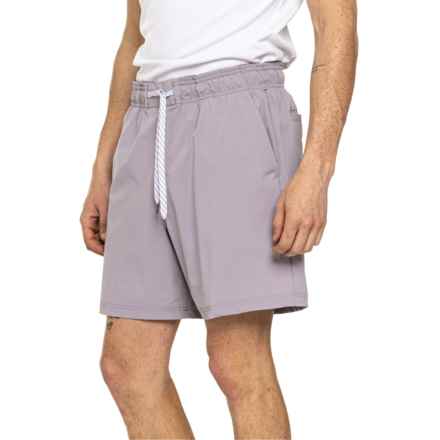 90 Degree by Reflex Landon Warpstream Microtek Shorts - 7” in Minimal Gray