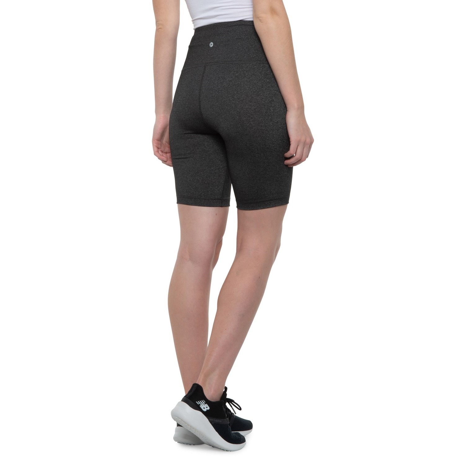 Workouts 90 Degree By Reflex Biker Shorts Workout Shorts Grey Mini