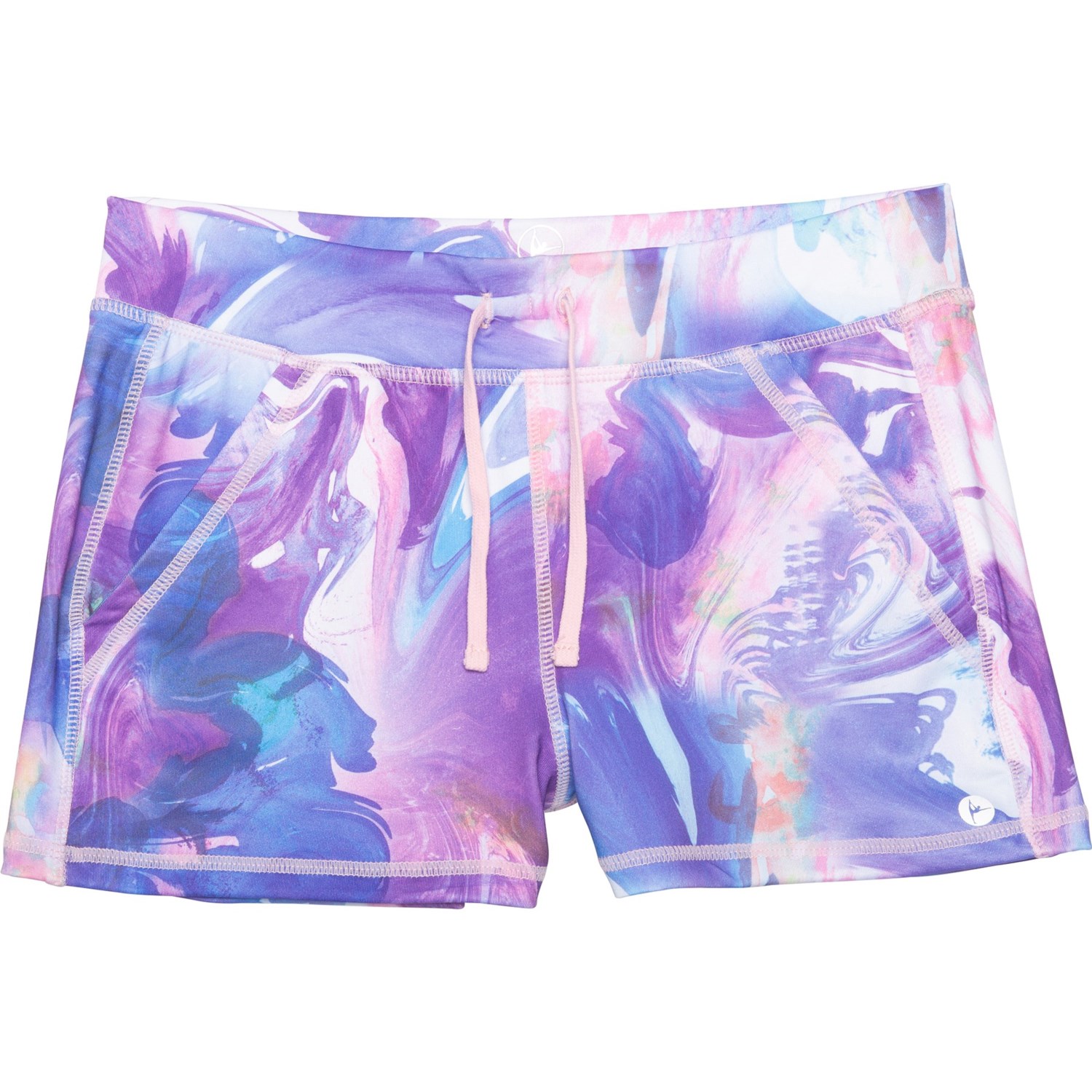 90 Degree by Reflex Printed Shorts (For Big Girls)