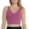 4YTGV_3 90 Degree by Reflex Stonewash Seamless Alamo V-Neck Sports Bra - 2-Pack, Low Impact