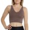 4YTGV_4 90 Degree by Reflex Stonewash Seamless Alamo V-Neck Sports Bra - 2-Pack, Low Impact