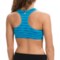 117HM_2 90 Degree by Reflex Velocity Space-Dyed Racerback Sports Bra - Molded Cups (For Women)