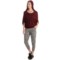 167JY_3 ABS Collection ABS by Allen Schwartz Space-Dyed Joggers (For Women)