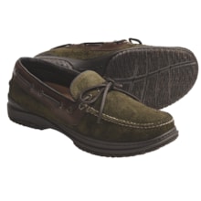 Acorn Casual Camp Moc Shoes - Handsewn Leather (For Men) in Loden Suede - Closeouts