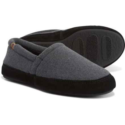 acorn fleece slippers