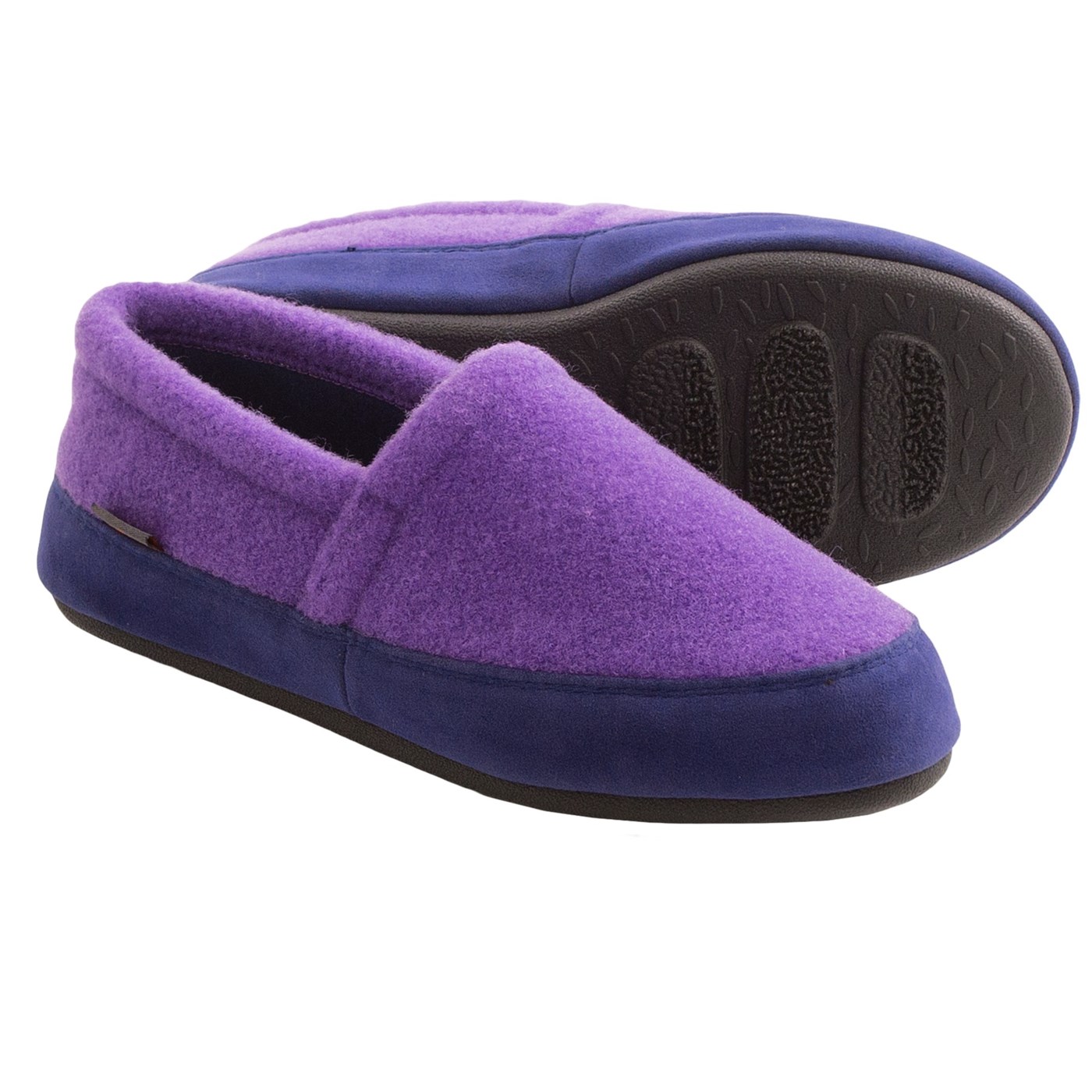 Acorn Plush Moc Slippers (For Women) 37