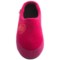 7643N_2 Acorn Textured Embroidered Scuff Slippers (For Women)