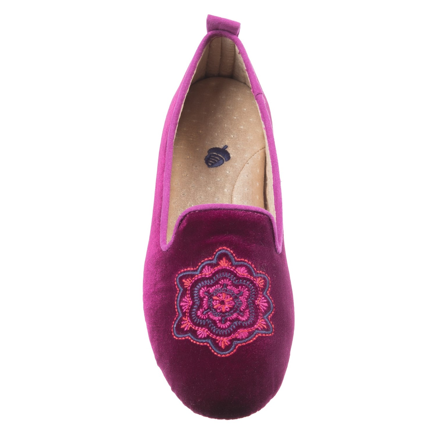 Acorn Velvet Smoking Slippers (For Women) Save 77
