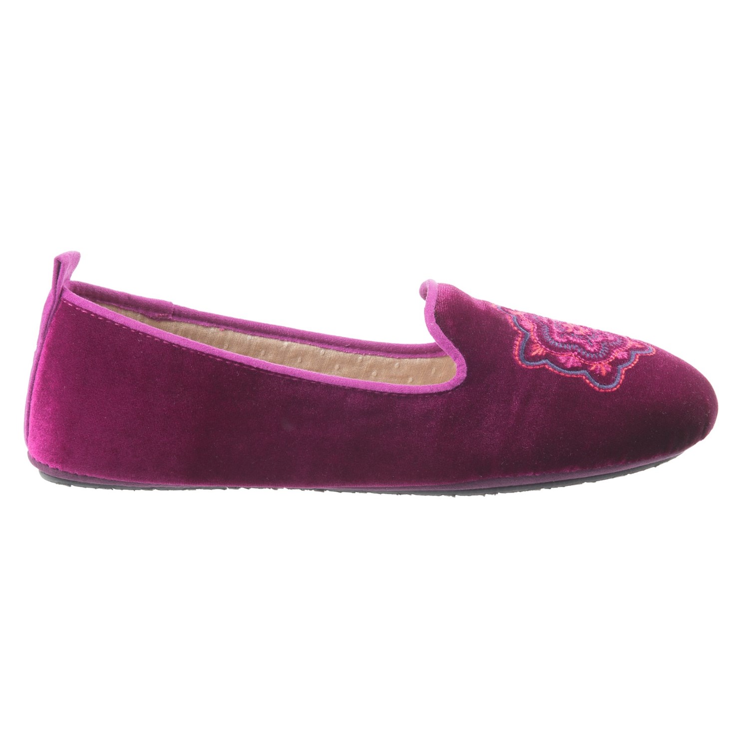 Acorn Velvet Smoking Slippers (For Women) - Save 63%