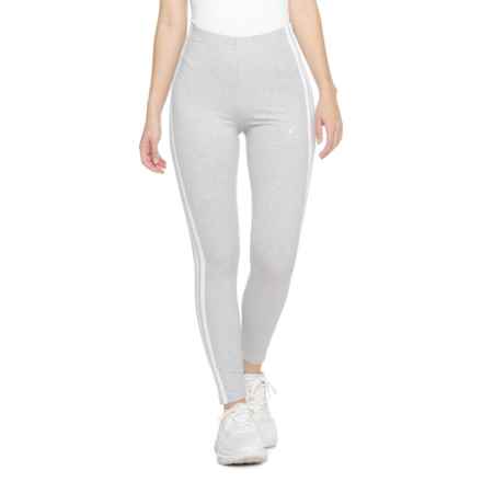 adidas 3-Stripe SJ Leggings in H. Grey