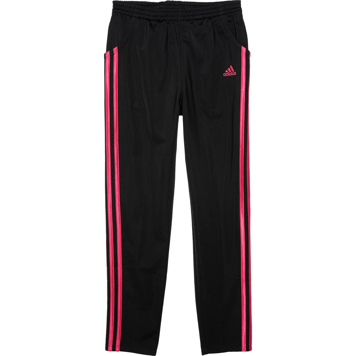 adidas pants with pink stripes