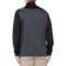 2PGWW_2 adidas 3-Stripe Zip Neck Golf Shirt - Long Sleeve