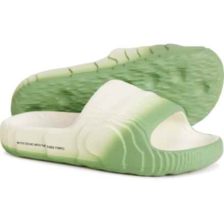 adidas Adilette 22 Slide Sandals (For Men) in Ivory