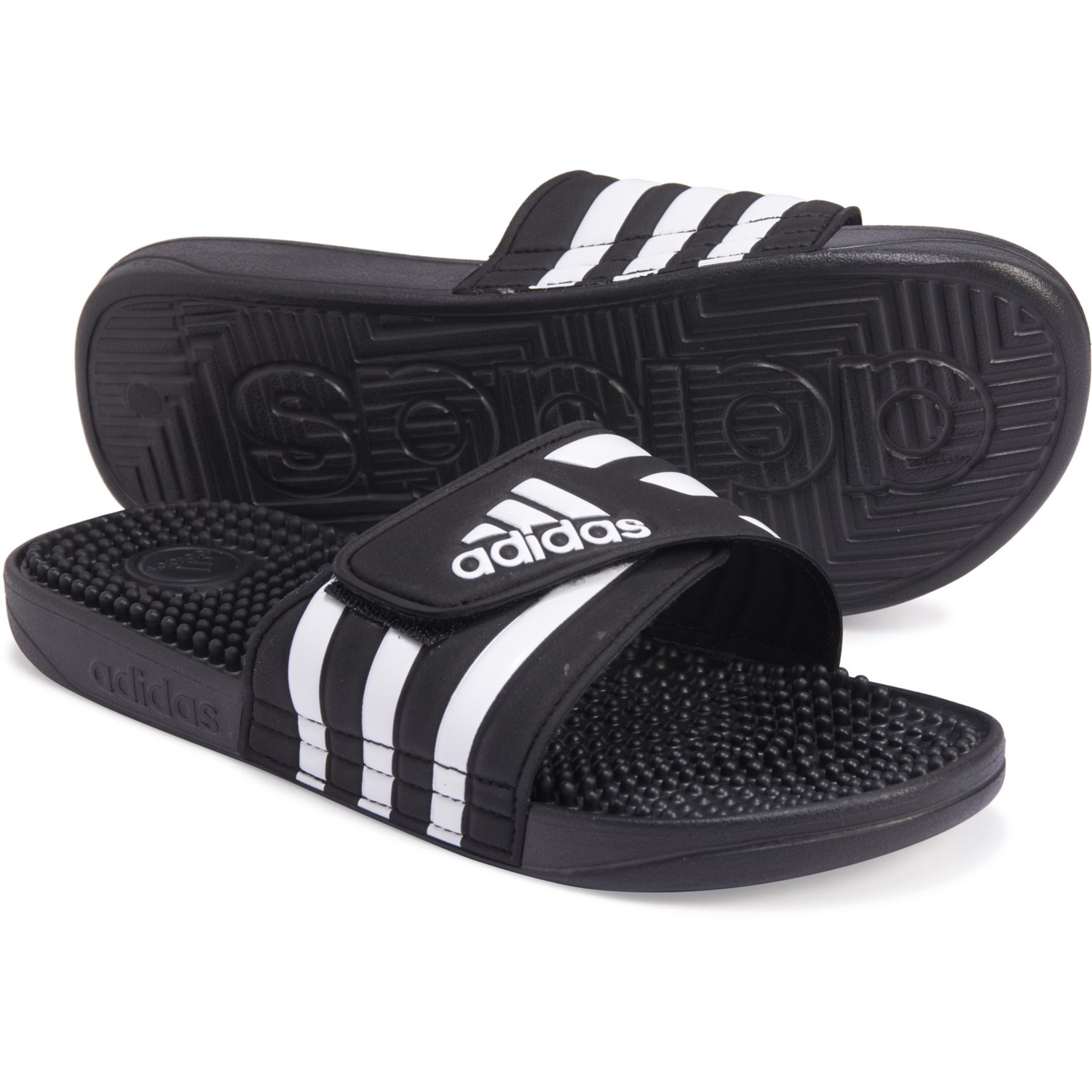 adidas slide flip flops