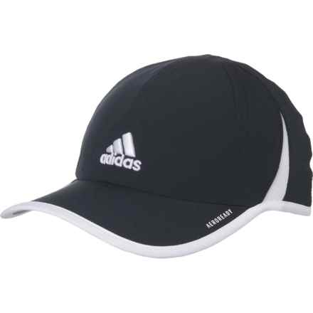 adidas Adizero II Baseball Cap (For Women) in Black/White