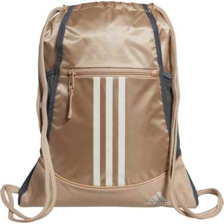 adidas Alliance II Sackpack in Magic Beige/Off White