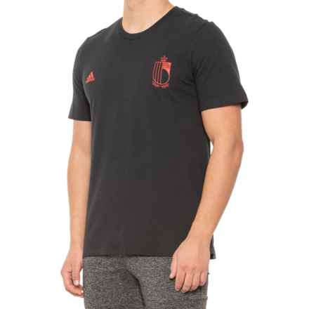 adidas Belgium T-Shirt -Short Sleeve in Black