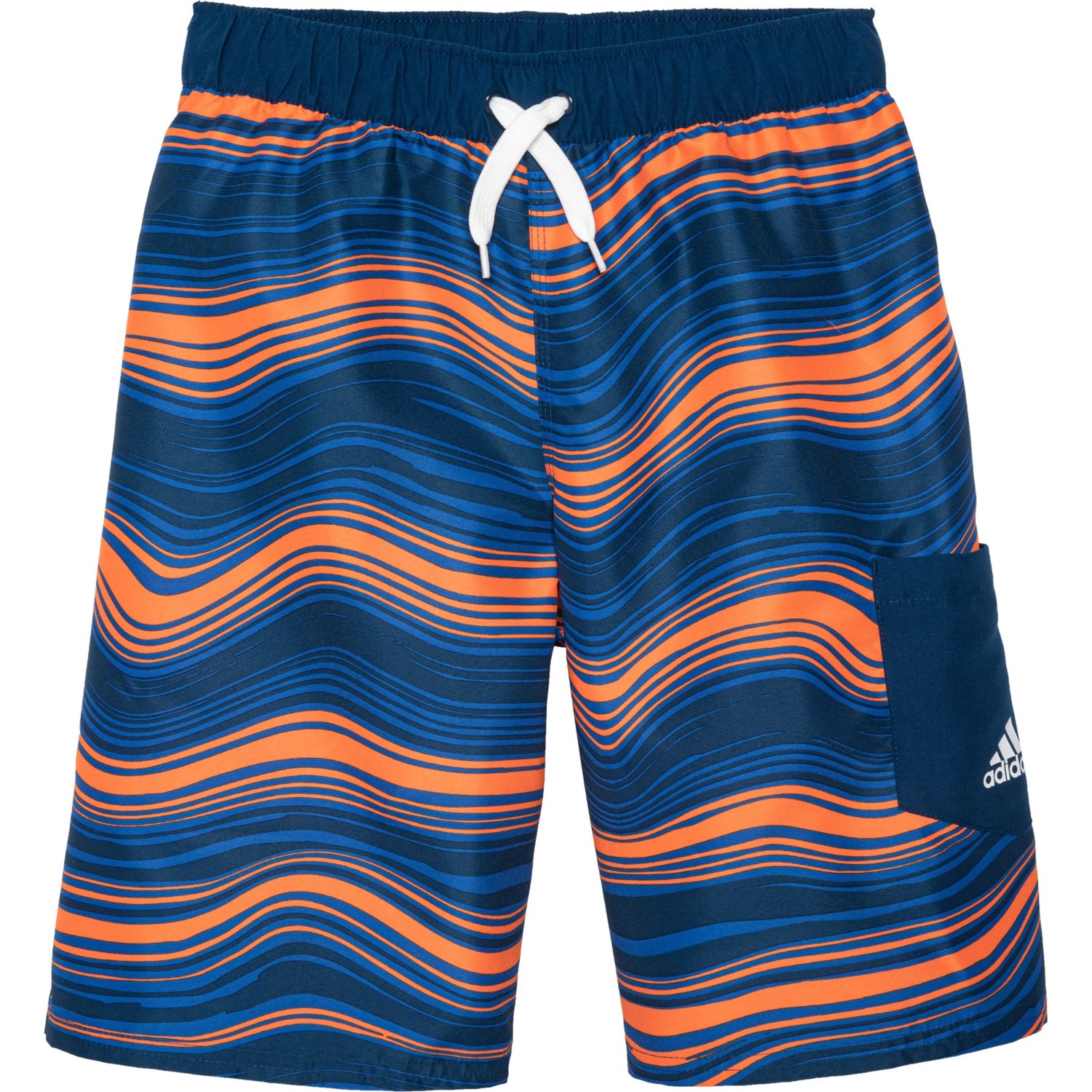 adidas orange swim shorts