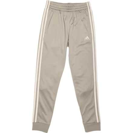 adidas Big Boy 3-Stripe Tapered Joggers in Dk Beige