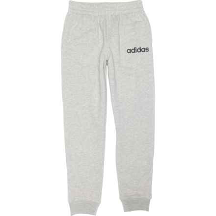 adidas Big Boy Fleece Joggers in Grey Heather