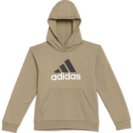 adidas Big Boys Essential Hoodie in Brown