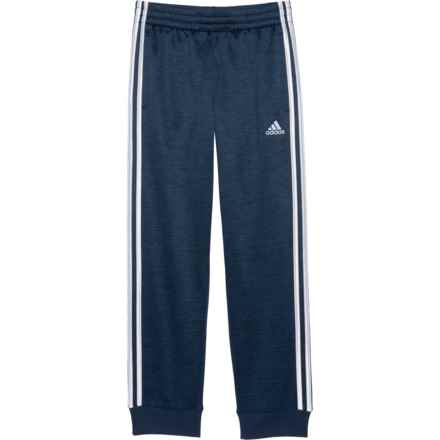 adidas Big Boys Fleece Joggers in Navy