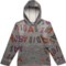 adidas Big Boys Lineage Love Heather Hoodie in Grey Multi