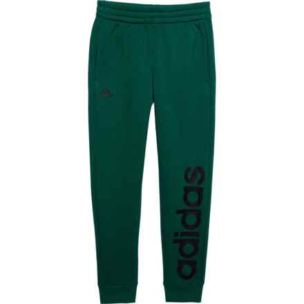 adidas Big Boys Linear Fleece Joggers in Coll Green