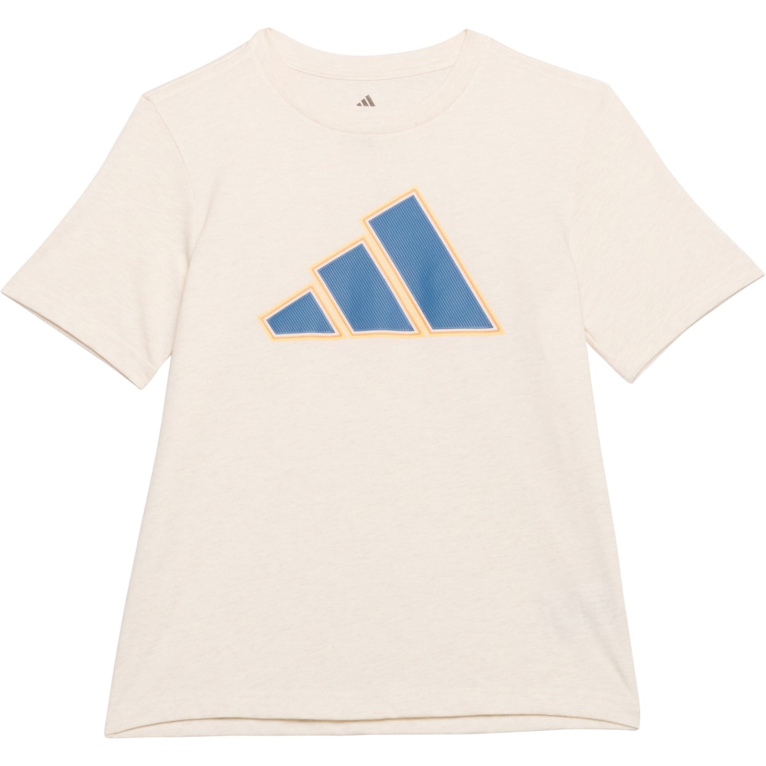 adidas Big Boys Patch Logo T-Shirt - Short Sleeve - Save 60%