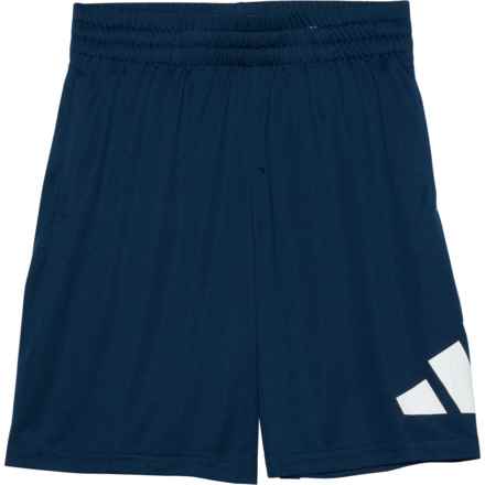 adidas Big Boys Perf Logo Shorts in Navy