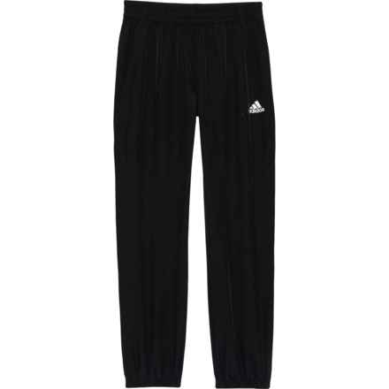 adidas Big Boys Stretch-Woven Cinched Joggers in Black