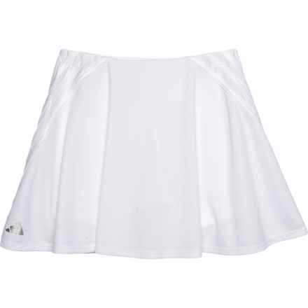 adidas Big Girls 3-Stripe Classic Skort in White