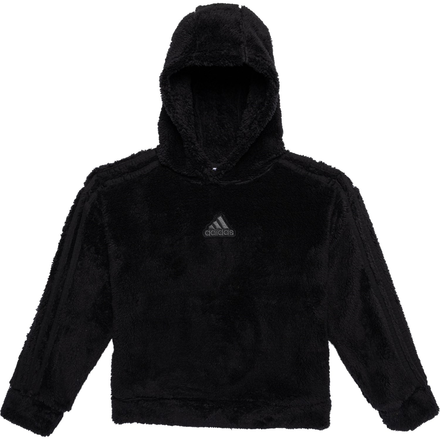 Girls black adidas hoodie deals